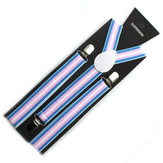 Suspender Braces Transgender Print -25mm
