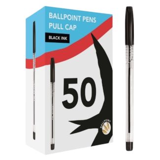 Swift Black Ballpoint Pens