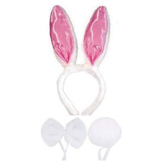 Animal Ear And Tail Set - Bunny Design