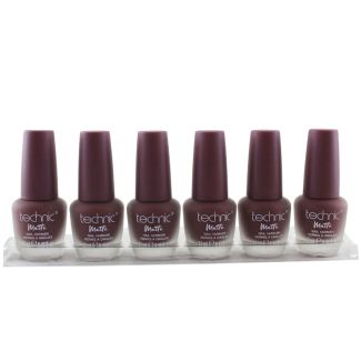 Technic Matte Nail Polish - Black Grape 