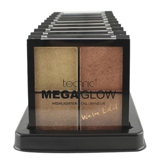 Wholesale Technic Mega Glow Highlighter Palette - Warm Edit 