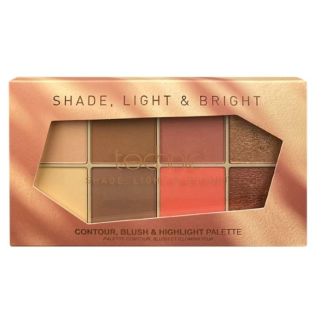 Technic Shade, Light & Bright Contour, Blush & Highlight Palette