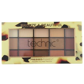 Technic 15 Colours Eyeshadow Palette - Bronze & Beautiful