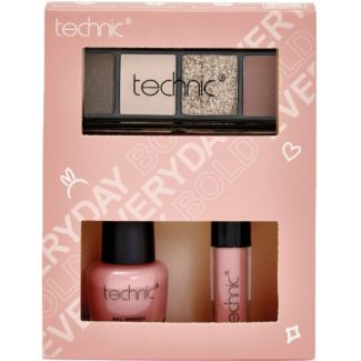 Technic Eyes, Lips & Nails Make-Up Collection Gift Set 