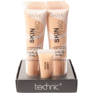 Technic Skin Sync Serum Foundation - Honey