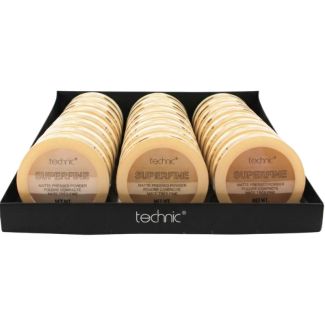 Technic Superfine Matte Pressed Powder Compact - Assorted 