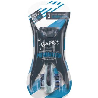 Tempest Men's Triple Blade  Premium Razor