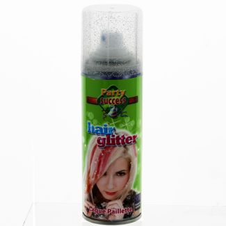 Party Success Temporary Hair Glitter Spray - Silver Glitter 125ml