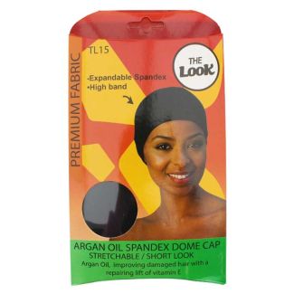 Wholesale The Look Full Size High & Tight Band Dome Cap-Black