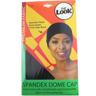 The Look Premium Spandex Fitted Dome Cap