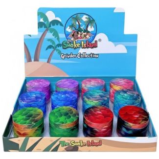 The SMK Island 4-Part Metal Snake Skin Handmuller - Assorted (5x3.8cm)