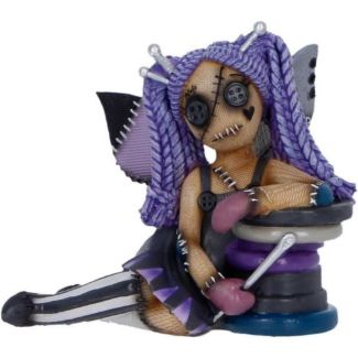 The Stitchlings Pinny Thimble Voodoo Figurine - 9.7cm
