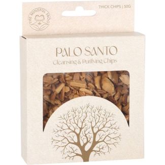 Thick Palo Santo Wood Chips for Cleansing Rituals - 50g