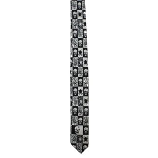 Wholesale Tie With Spider and Skull