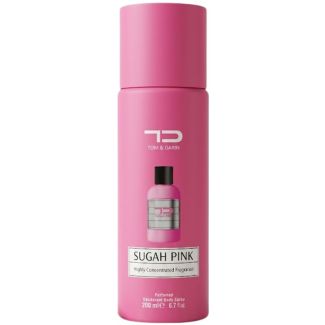 Tom & Darin Ladies Perfumed Body Spray 200ml - Sugah Pink 