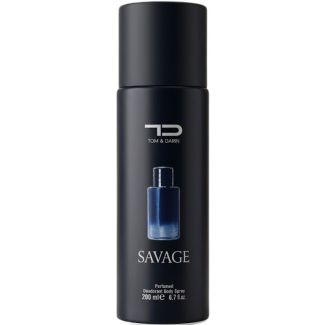 Tom & Darin Men's Perfumed Body Spray 200ml - Savage
