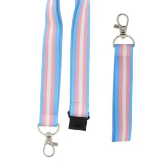 Wholesale Transgender Lanyard with Lobster Claw Closure