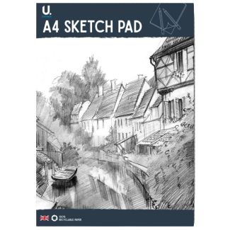 U. A4 Sketch Pad for Artists - 40 Sheets