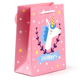 Unicorn Magic Card Gift Bag - Medium - 23x17x9cm