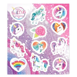 Unicorn Sticker Sheets (10cm x 11.5cm)