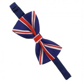 Union Jack Bow Tie