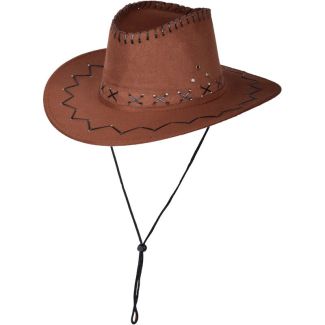 Unisex Cowboy Hat - Light Brown