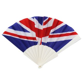 United Kingdom Flag Design Hand Fan