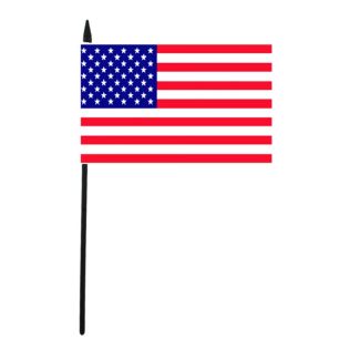 United States of America Table Flag - 6" x 4"