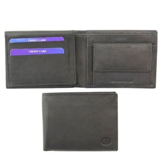 Wholesale Men's Florentino Leather Wallet - Black