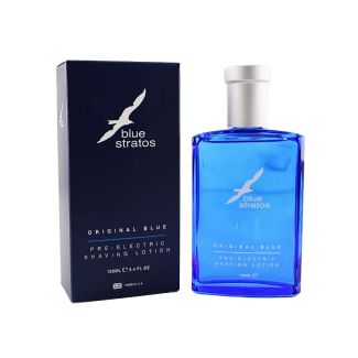Wholesale Blue Stratos Original Blue Pre -Electric Shaving Lotion-100ml