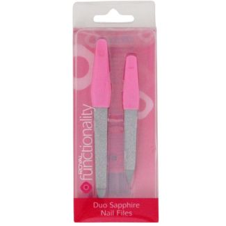 Royal Cosmetics Duo Sapphire Nail Files- Pink 