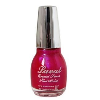 Laval Crystal Finish Nail Polish - Pink Teaser 