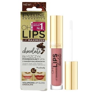 Eveline Eco Friendly Lip Maximiser Chocolate Lip Gloss-4.5ml
