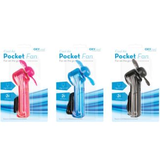 Oxycool Pocket Fan With Neck Cord - Assorted