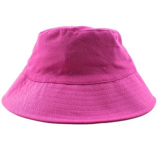 Adults 100% Cotton Bucket Hat - Pink 