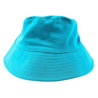 Adults 100% Cotton Bucket Hat - Aqua 