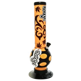 Chongz Acrylic "flutterbly" Waterpipe - Asst. Colours (12 Inch)