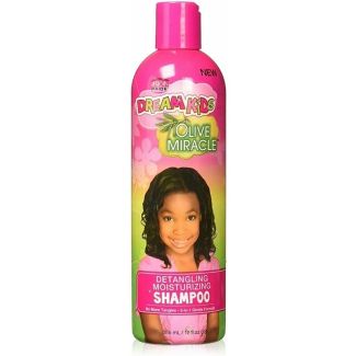 African Pride Dream Kids Olive Miracle Detangling Moisturizing Shampoo- (355 ml) 
