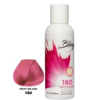 Bling Shining Semi-Permanent Hair Dye- Fruit Splash (180) 
