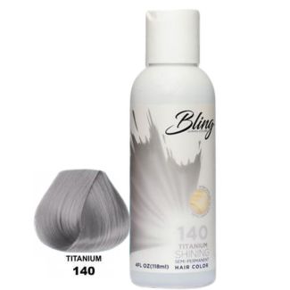 Bling Shining Semi-Permanent Hair Dye- Titanium (140)