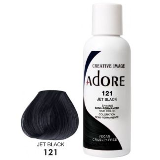 Wholesale Adore Semi-Permanent Hair Dye- Jet Black (121)