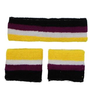 Head & Wrist Sweatband Set - Non Binary 