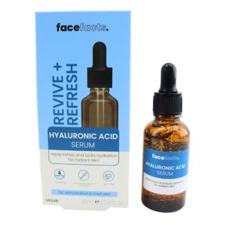 Face Facts Revive + Refresh Hyaluronic Acid Serum - 30ml  