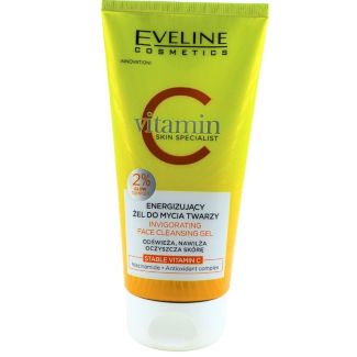 Eveline Vitamin C Skin Specialist Invigorating Face Cleansing Gel- 150ml