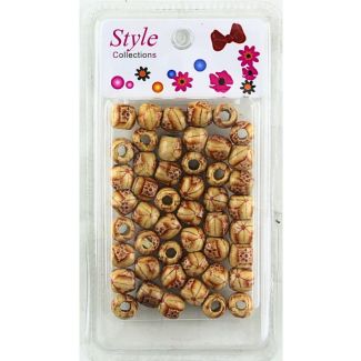 Hair Braiding Beads - Natural Colour