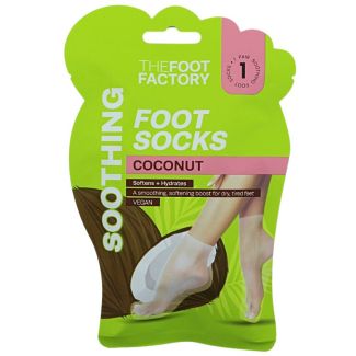 The Foot Factory Coconut Foot Socks - Soothing