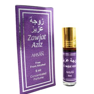 Ahsan Alcohol Free Perfume Oil - Zawjat Aziz (6 ml)