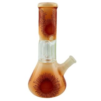 Sun Design Glass Waterpipe (8 inch) - Assorted