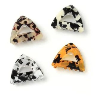 French Tort Style Triangular Plastic Clamp - 4cm