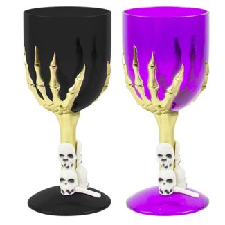 Halloween Decorative Wine Goblet -  Assorted